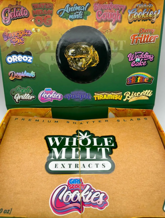 Whole Melt Extracts Cookies offer more than just great taste; they deliver a precise and potent cannabis experience. Rigorous testing and quality...