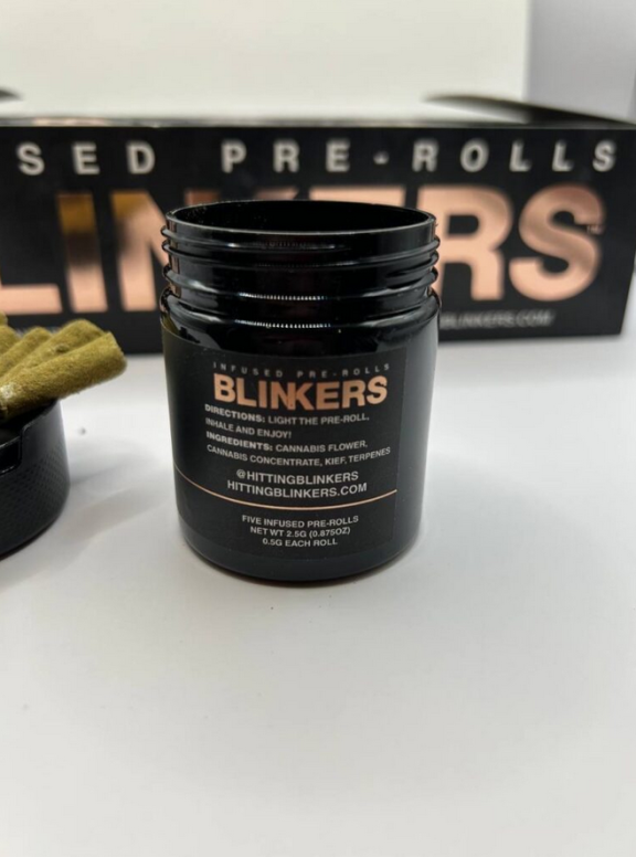 Blinkers Prerolls are meticulously handcrafted using only the finest, lab-tested cannabis strains. Each strain is carefully selected to ensure a symph...