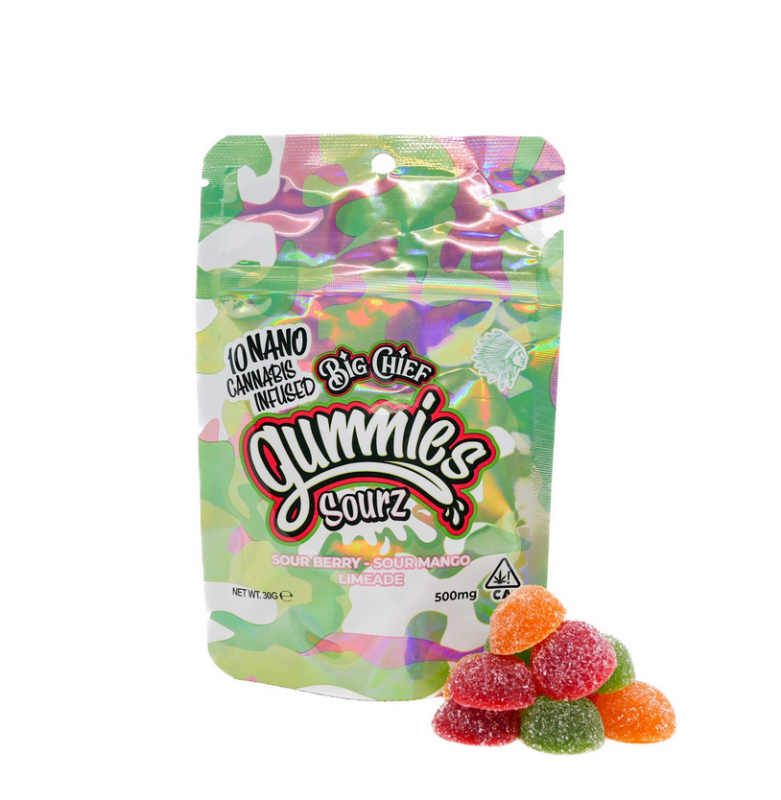 Big Chief Gummies 500mg